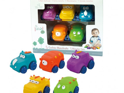 SET DE 5 COCHES MINI MONSTRUOS TACHAN