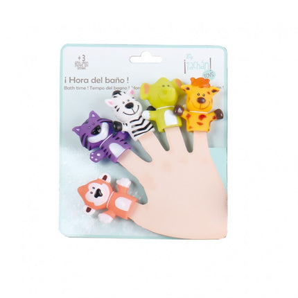 SET DE MARIONETAS DE BAÑO SELVA TACHAN