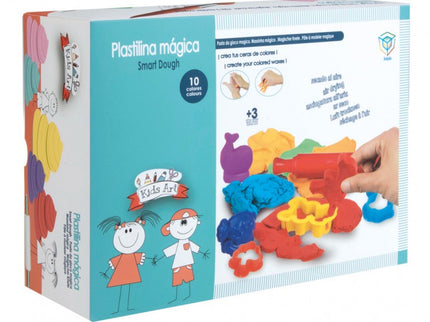 SET DE PLASTILINA PARA CREAR CERAS DE COLORES