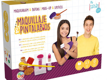 SET EXPERIMENTOS MAQUILLAJE Y PINTALABIOS TACHAN