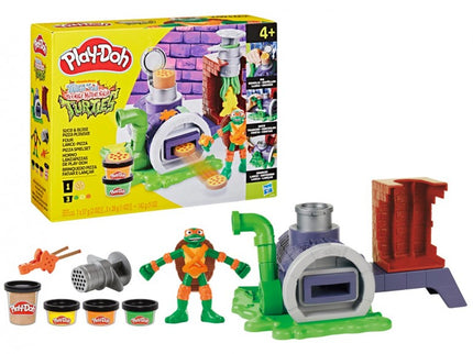 SET HORNO LANZAPIZZAS TORTUGAS NINJA G1829 PLAY-DOH