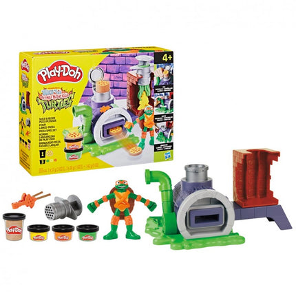 SET HORNO LANZAPIZZAS TORTUGAS NINJA G1829 PLAY-DOH
