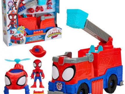 SPIDEY RESCUEWEBS CAMIÓN DE BOMBEROS G1992 HASBRO