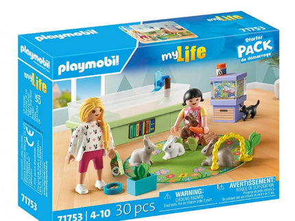 STARTER PACK FAMILIA DE CONEJOS 71753 PLAYMOBIL