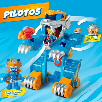 SUPERTHINGS WILD TIGERBOT KAZOOM ENERGY PSTSP112IN122