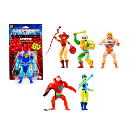 SURTIDO DE FIGURAS MASTERS OF THE UNIVERSE GNN84 MATTEL