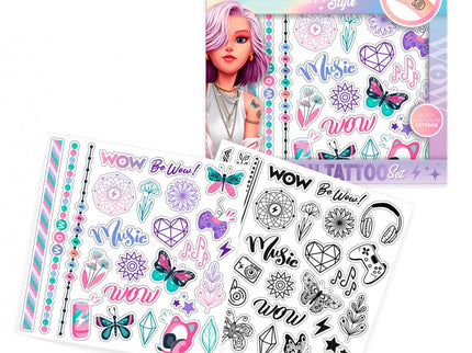 TATTOO SET+50 TATTOOS WOW GENERATION WOW00114 KIDS