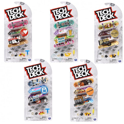 TECH DECK PACK 4 SURTIDO 6028815 SPIN MASTER