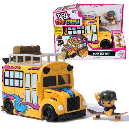 TECH DECK SK8 CREW PLAYSET AUTOBÚS 6071034 SPIN MASTER