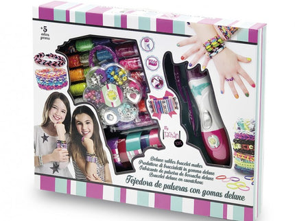 TEJEDORA DE PULSERAS DE GOMA DELUXE - TACHAN