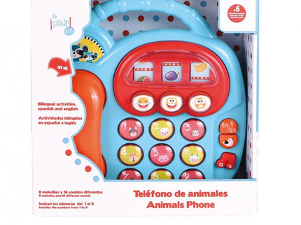 TELEFONO BILINGUE ANIMALES Y NUMEROS LS9991 TACHAN
