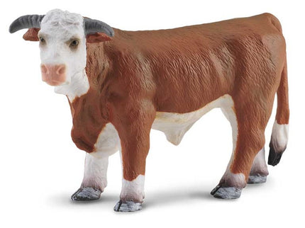 TORO HEREFORD - BLANCO Y MARRON -L- 88234 COLLECTA