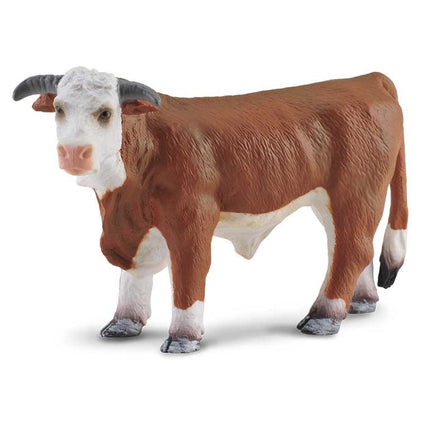 TORO HEREFORD - BLANCO Y MARRON -L- 88234 COLLECTA