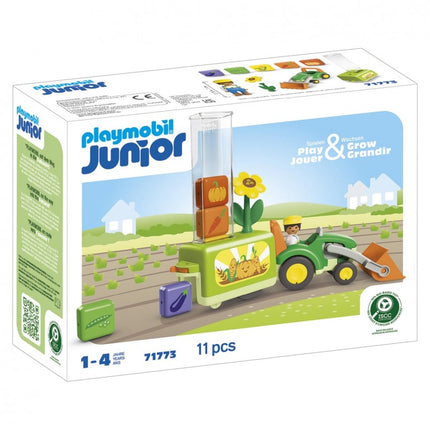 TRACTOR CON SEMBRADORA 71773 PLAYMOBIL JUNIOR