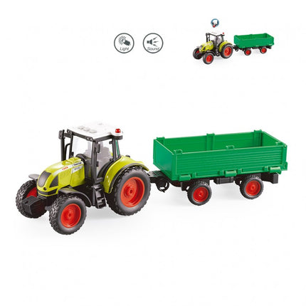 TRACTOR REMOLQUE LUZ Y SONIDO HEROES CARRETERA