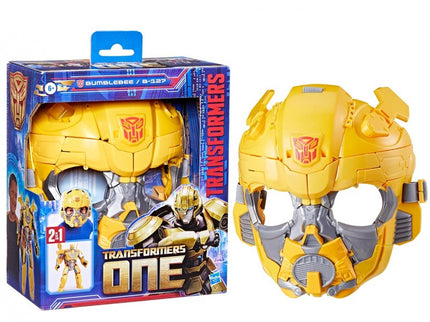 TRANSFORMERS MOVIE 8 MÁSCARA BUMBLEBEE 2 EN 1 F9181 HASBRO