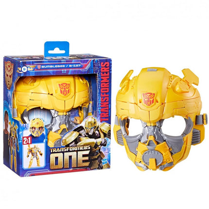 TRANSFORMERS MOVIE 8 MÁSCARA BUMBLEBEE 2 EN 1 F9181 HASBRO