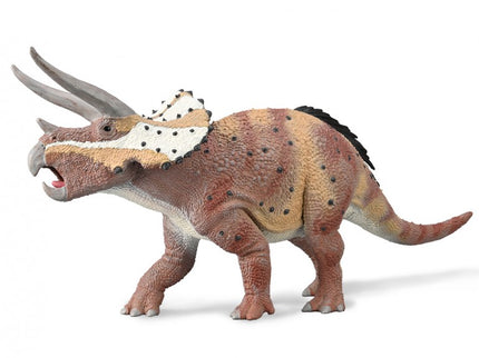 TRICERATOPS HORRIDUS CON MANDIBULA MOVIL  DELUXE 1:40 ESCAL