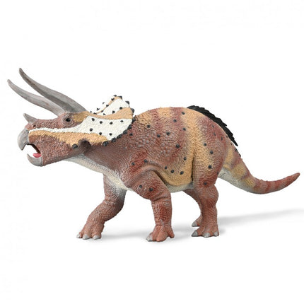 TRICERATOPS HORRIDUS CON MANDIBULA MOVIL  DELUXE 1:40 ESCAL