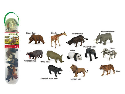 TUBO MINI ANIMALES SALVAJES 1 COLLECTA - A1105-C