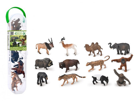 TUBO MINI ANIMALES SALVAJES 2 COLLECTA - A1212-C