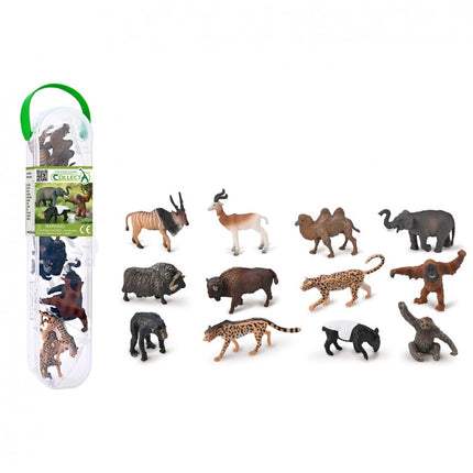 TUBO MINI ANIMALES SALVAJES 2 COLLECTA - A1212-C