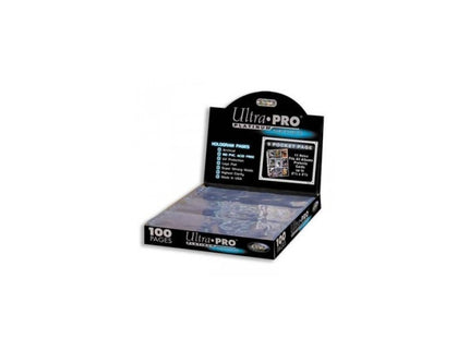 Hojas 9 bolsillos Platinum Ultra Pro - Paquete de 100