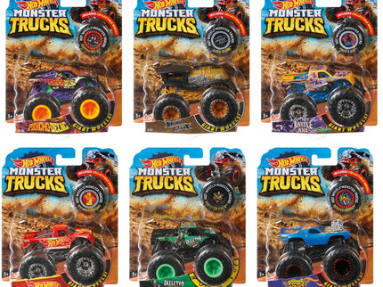 VEHÍCULO BÁSICO MONSTER TRUCK 1:64 FYJ44 HOT WHEELS