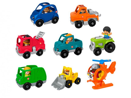 VEHÍCULO CON PERSONAJE LITTLE PEOPLE HPX84 FISHER PRICE