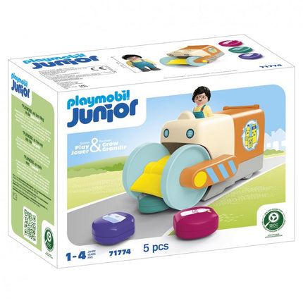 VEHÍCULO RECOLECTOR DE BASURA 71774 PLAYMOBIL JUNIOR