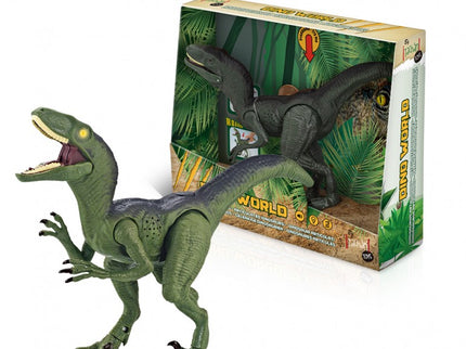 VELOCIRAPTOR ARTICULADO CON LUCES Y SONIDO TACHAN