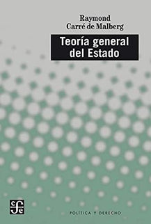 TEORIA GENERAL DEL ESTADO - Raymond Carre de Malberg