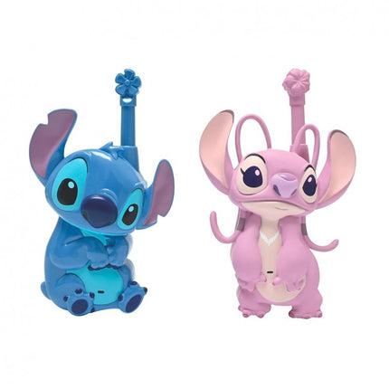 WALKIE TALKIES 3D STITCH Y ANGEL TW18D1 LEXIBOOK