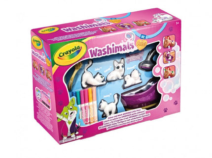 WASHIMALS NUEVA BAÑERA Y 4 MASCOTAS 74-7453 CRAYOLA
