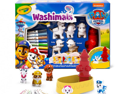 WASHIMALS SET 5 MASCOTAS PATRULLA CANINA 74-0291 CRAYOLA