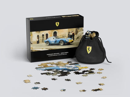Ferrari 250GTO Premium Puzzle A Swede Swerves Through Sicilians (1000 piezas) 97 x 34 cm