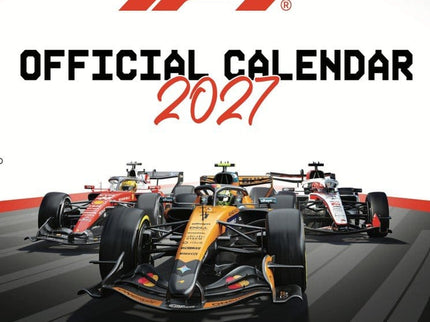 Formula 1 Calendario Oficial 2027 30 x 30 cm