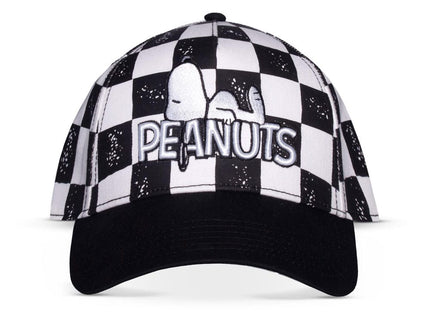 Peanuts Gorra Béisbol Checkerboard Logo