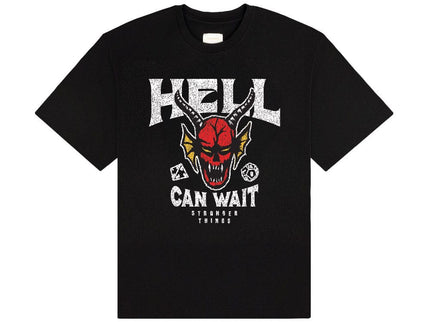 Stranger Things Camiseta Hell Can Wait (black) talla XXL