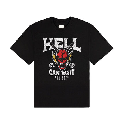Stranger Things Camiseta Hell Can Wait (black) talla XXL