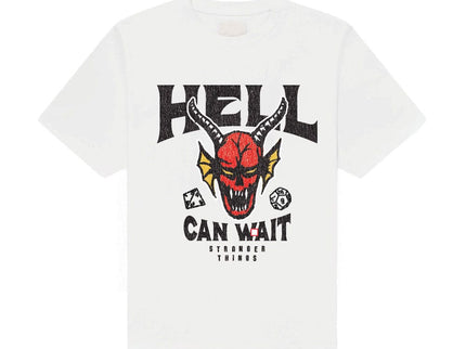 Stranger Things Camiseta Hell Can Wait (white) talla S