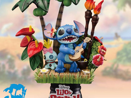 Disney Diorama PVC D-Stage Stitch 14 cm