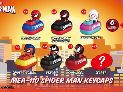 Spider Man Figuras Mini Egg Attack Blind Box keycaps 5 cm (6)