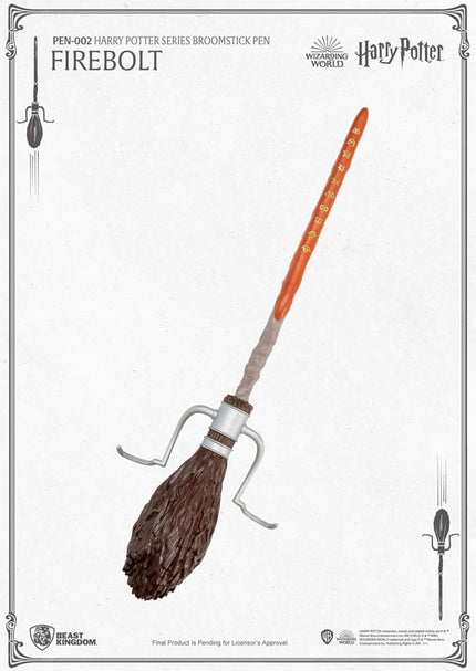 Harry Potter Bolígrafo escoba Firebolt 29 cm