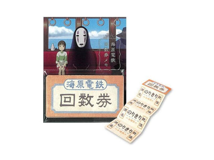 El viaje de Chihiro Porta Notas Train Ticket