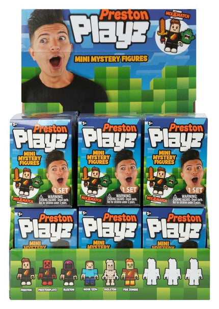 Preston Playz Figuras Mini Series 1 Blind Box Display (12)