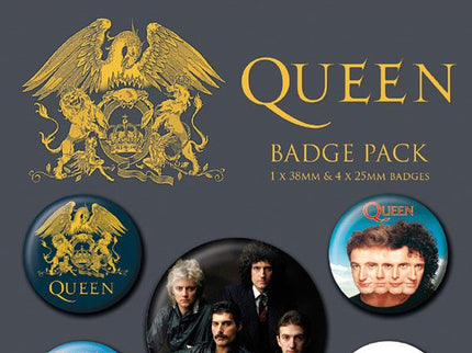 Queen Pack 5 Chapas Classic