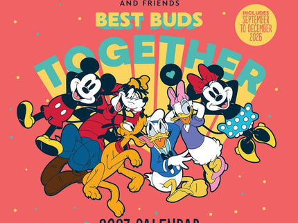 Mickey & Friends Calendario 2027 30 x 30 cm