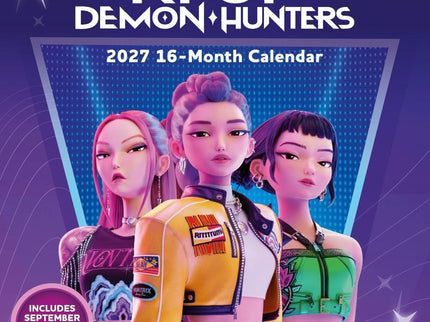 KPop Demon Hunters (2027) Calendario de Pared Cuadrado 30 x 30 cm