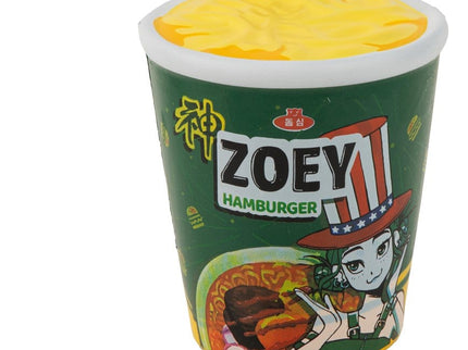 Las guerreras K-pop Figura Antiestrés Squishy Zoey Hamburger Noodles